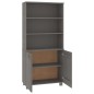 vidaXL Aparador HAMAR madera de pino maciza gris claro vidaXL Aparador HAMAR madera de pino maciza gris claro