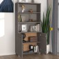 vidaXL Aparador HAMAR madera de pino maciza gris claro vidaXL Aparador HAMAR madera de pino maciza gris claro