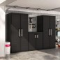  Keter Base de armario de almacenamiento Detroit XL negro