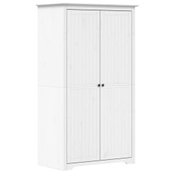vidaXL Armario BODO madera maciza de pino blanco 101x52x176,5 cm