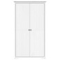 vidaXL Armario BODO madera maciza de pino blanco 101x52x176,5 cm vidaXL Armario BODO madera maciza de pino blanco 101x52x176,5 cm
