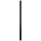 vidaXL Espejo de pared negro 60 cm vidaXL Espejo de pared negro 60 cm