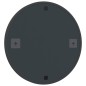 vidaXL Espejo de pared negro 60 cm vidaXL Espejo de pared negro 60 cm