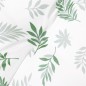 vidaXL Cojín banco de jardín tela Oxford estampado hojas 120x50x3 cm vidaXL Cojín banco de jardín tela Oxford estampado hojas 120x50x3 cm