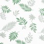 vidaXL Cojín banco de jardín tela Oxford estampado hojas 120x50x3 cm vidaXL Cojín banco de jardín tela Oxford estampado hojas 120x50x3 cm