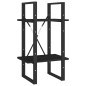 vidaXL Estantería librería 5 niveles madera de pino negro 40x30x175 cm vidaXL Estantería librería 5 niveles madera de pino negro 40x30x175 cm