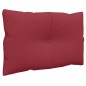 vidaXL Cojines para palets 3 unidades tela rojo tinto vidaXL Cojines para palets 3 unidades tela rojo tinto