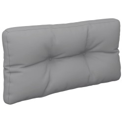 vidaXL Cojín para sofá de palets tela gris 70x40x12 cm
