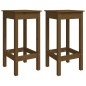 vidaXL Set de bar 5 piezas madera maciza de pino marrón miel vidaXL Set de bar 5 piezas madera maciza de pino marrón miel