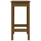 vidaXL Set de bar 5 piezas madera maciza de pino marrón miel vidaXL Set de bar 5 piezas madera maciza de pino marrón miel