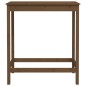 vidaXL Set de bar 5 piezas madera maciza de pino marrón miel vidaXL Set de bar 5 piezas madera maciza de pino marrón miel