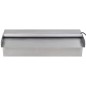 vidaXL Fuente cascada rectangular LED piscina acero inoxidable 30 cm vidaXL Fuente cascada rectangular LED piscina acero inoxidable 30 cm