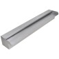 vidaXL Fuente cascada rectangular piscina acero inoxidable 60 cm vidaXL Fuente cascada rectangular piscina acero inoxidable 60 cm