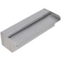 vidaXL Fuente cascada rectangular piscina acero inoxidable 30 cm vidaXL Fuente cascada rectangular piscina acero inoxidable 30 cm