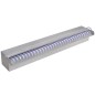 Fuente cascada rectangular LED para piscina acero inoxidable 60 cm Fuente cascada rectangular LED para piscina acero inoxidable 60 cm