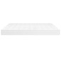 vidaXL Colchón muelles ensacados cuero sintético blanco 180x200x20 cm vidaXL Colchón muelles ensacados cuero sintético blanco 180x200x20 cm