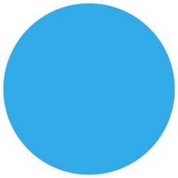 vidaXL Cubierta solar de piscina de PE redonda y flotante 250 cm azul