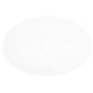 vidaXL Lavabo ovalado de cerámica blanco 40x33 cm vidaXL Lavabo ovalado de cerámica blanco 40x33 cm