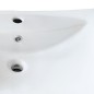 vidaXL Lavabo de cerámica rectangular con orificio de grifo y desagüe vidaXL Lavabo de cerámica rectangular con orificio de grifo y desagüe