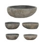 vidaXL Lavabo de piedra de río ovalada 29-38 cm vidaXL Lavabo de piedra de río ovalada 29-38 cm