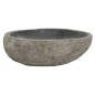vidaXL Lavabo de piedra de río ovalada 29-38 cm vidaXL Lavabo de piedra de río ovalada 29-38 cm