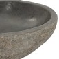 vidaXL Lavabo de piedra de río ovalada 29-38 cm vidaXL Lavabo de piedra de río ovalada 29-38 cm