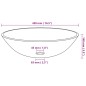 vidaXL Lavabo con grifo y tapón pulsador cristal templado esmerilado vidaXL Lavabo con grifo y tapón pulsador cristal templado esmerilado
