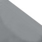 vidaXL Tumbona de jardín con toldo gris vidaXL Tumbona de jardín con toldo gris