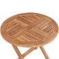 vidaXL Mesa de jardín plegable madera maciza de teca 45 cm vidaXL Mesa de jardín plegable madera maciza de teca 45 cm