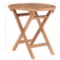 vidaXL Mesa de jardín plegable madera maciza de teca 45 cm vidaXL Mesa de jardín plegable madera maciza de teca 45 cm