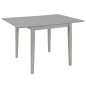 vidaXL Mesa de comedor extensible gris (80-120)x80x74 cm MDF vidaXL Mesa de comedor extensible gris (80-120)x80x74 cm MDF