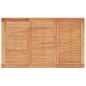 vidaXL Mesa de comedor de jardín madera maciza de teca 150x90x75 cm vidaXL Mesa de comedor de jardín madera maciza de teca 150x90x75 cm