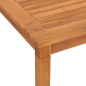 vidaXL Mesa de comedor de jardín madera maciza de teca 150x90x75 cm vidaXL Mesa de comedor de jardín madera maciza de teca 150x90x75 cm