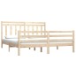 vidaXL Estructura de cama madera maciza 180x200 cm vidaXL Estructura de cama madera maciza 180x200 cm