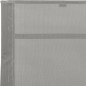 vidaXL Tumbona de acero y textilene gris