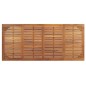 vidaXL Mesa de jardín con patas en U madera maciza acacia 200x90x75 cm vidaXL Mesa de jardín con patas en U madera maciza acacia 200x90x75 cm