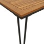 vidaXL Mesa de jardín con patas en U madera maciza acacia 160x80x75 cm vidaXL Mesa de jardín con patas en U madera maciza acacia 160x80x75 cm