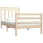 vidaXL Estructura de cama madera maciza 75x190 cm vidaXL Estructura de cama madera maciza 75x190 cm