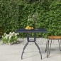 vidaXL Mesa de jardín malla de acero gris antracita 80x80x72,5 cm vidaXL Mesa de jardín malla de acero gris antracita 80x80x72,5 cm