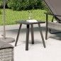 vidaXL Mesa de jardín de acero gris antracita 34x34x38 cm vidaXL Mesa de jardín de acero gris antracita 34x34x38 cm