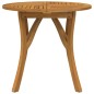 vidaXL Mesa de jardín madera maciza de acacia Ø85 cm vidaXL Mesa de jardín madera maciza de acacia Ø85 cm
