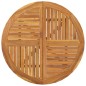 vidaXL Mesa de jardín madera maciza de acacia Ø85 cm vidaXL Mesa de jardín madera maciza de acacia Ø85 cm