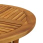 vidaXL Mesa de jardín madera maciza de acacia Ø85 cm vidaXL Mesa de jardín madera maciza de acacia Ø85 cm