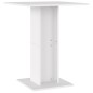 vidaXL Mesa de bistró de madera contrachapada blanco 60x60x75 cm vidaXL Mesa de bistró de madera contrachapada blanco 60x60x75 cm