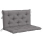 vidaXL Banco columpio 2 plazas hojas de palma y cojín bambú 202 cm vidaXL Banco columpio 2 plazas hojas de palma y cojín bambú 202 cm
