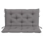 vidaXL Banco columpio 2 plazas hojas de palma y cojín bambú 202 cm vidaXL Banco columpio 2 plazas hojas de palma y cojín bambú 202 cm