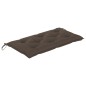 vidaXL Banco columpio de 2 plazas hojas de palma y cojín bambú 202 cm vidaXL Banco columpio de 2 plazas hojas de palma y cojín bambú 202 cm