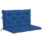 vidaXL Banco columpio de 2 plazas hojas de palma y cojín bambú 202 cm vidaXL Banco columpio de 2 plazas hojas de palma y cojín bambú 202 cm
