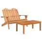 vidaXL Juego de muebles de jardín Adirondack 5 piezas madera acacia vidaXL Juego de muebles de jardín Adirondack 5 piezas madera acacia