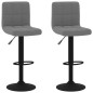 vidaXL Taburetes de cocina 2 unidades terciopelo gris oscuro vidaXL Taburetes de cocina 2 unidades terciopelo gris oscuro